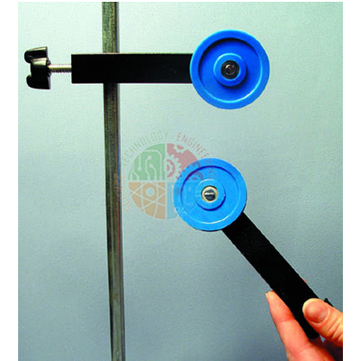 Pulley, Rod mounting, ball bearing