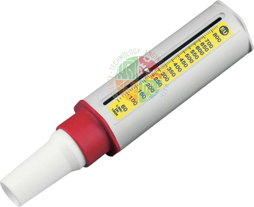 Peak flow meter
